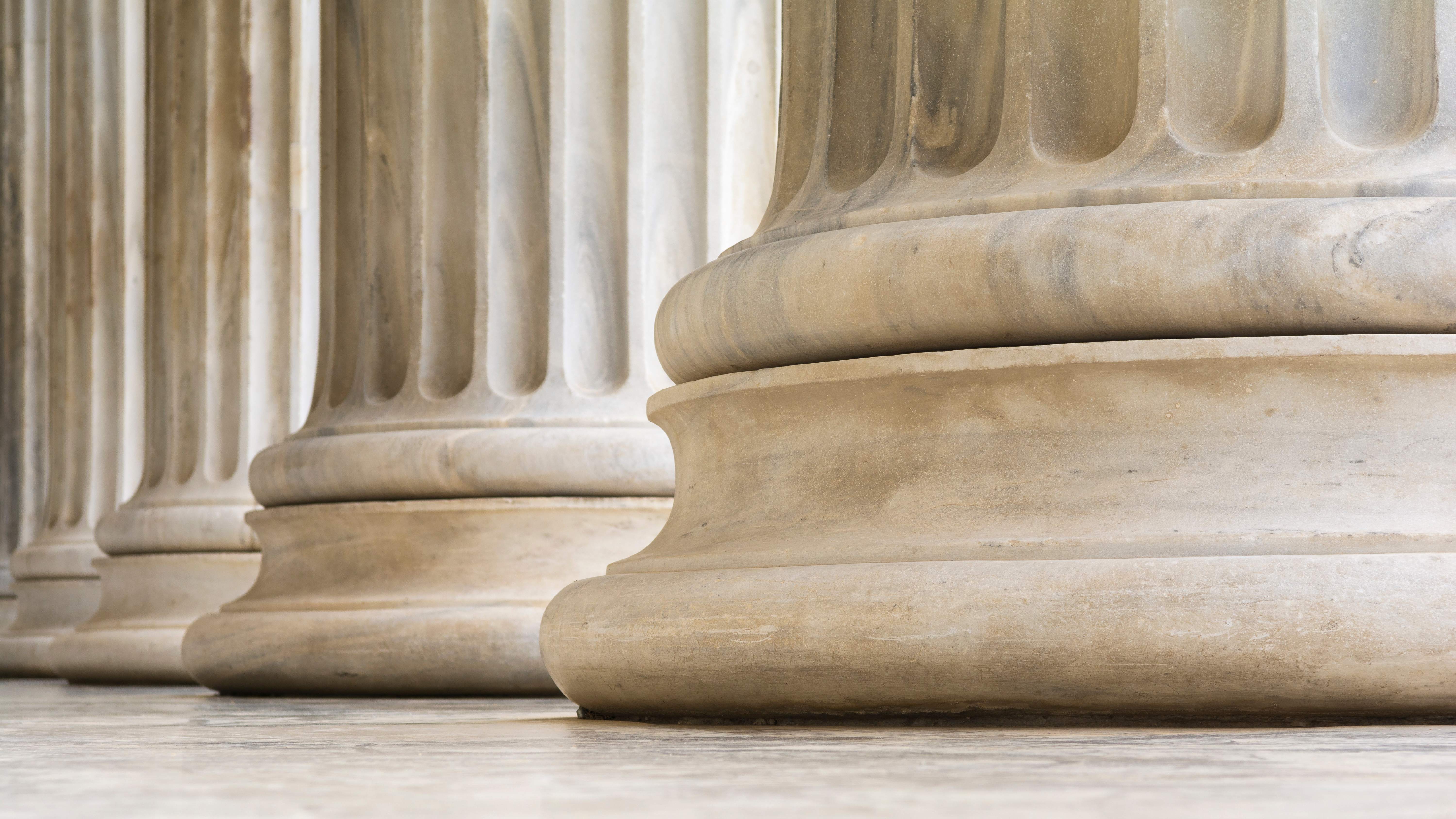 Classical columns background